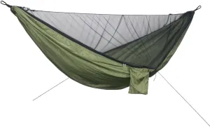 Wild Camping,mosquito Net Camping,Nylon Material, Encrypted Anti-mosquito Netting, Portable Drawstring Quick-open Outdoor Hammock, Suitable for Camping, Camping, Beach and Travelling(Army Green)