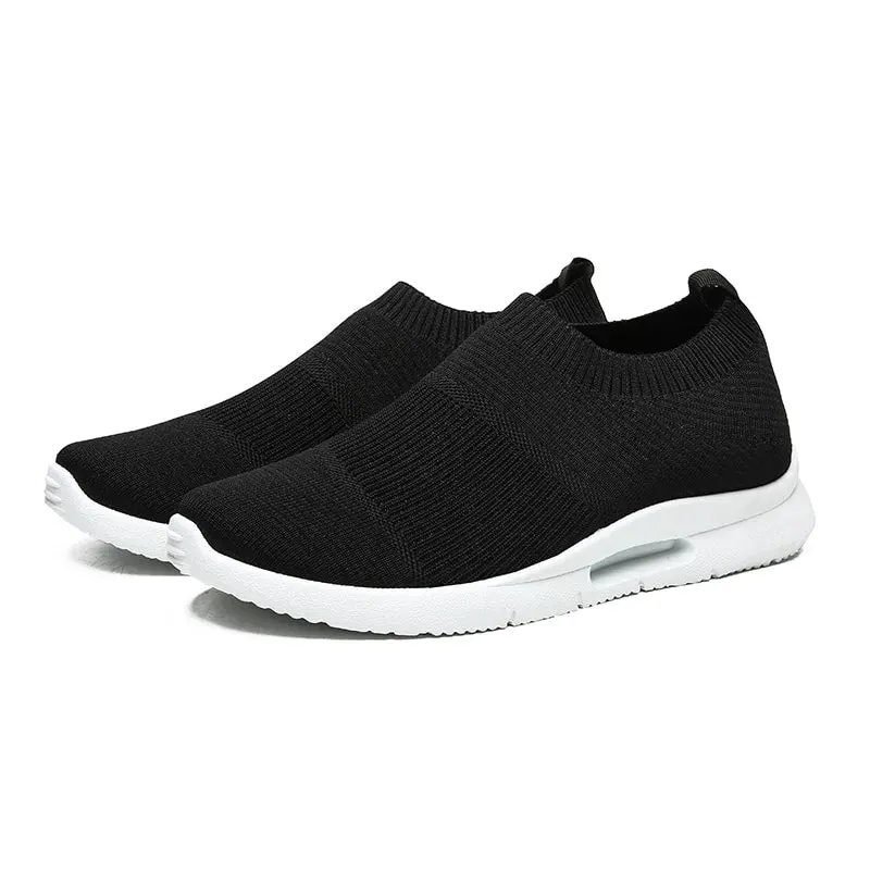 Women Breathable Jogging Slip On Loafer