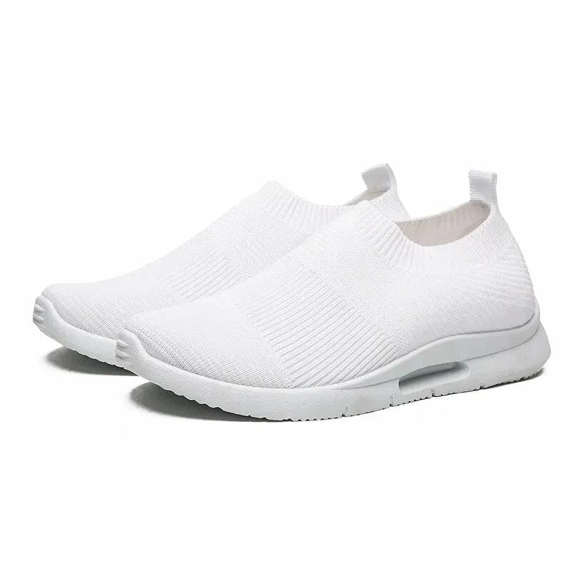 Women Breathable Jogging Slip On Loafer
