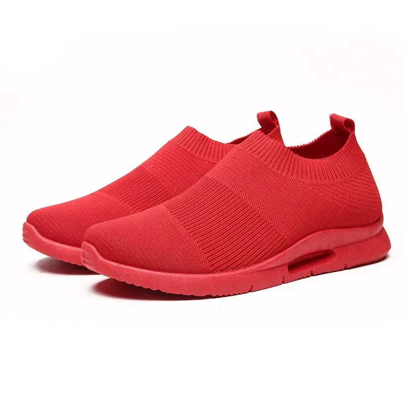 Women Breathable Jogging Slip On Loafer