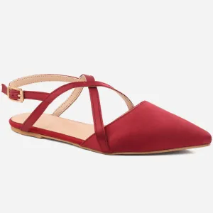 Women "Levanda" delicate ankle strap padded insole Sandals