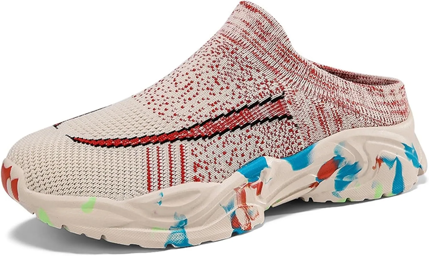 Womens Breathable Mesh Walking Mules Sneakers Running Shoes for Women Winter Casual Dress Shoes High Top Sneakers Black Tennis Shoe Casual Loafers