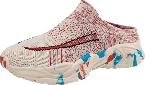 Womens Breathable Mesh Walking Mules Sneakers Running Shoes for Women Winter Casual Dress Shoes High Top Sneakers Black Tennis Shoe Casual Loafers