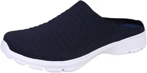 Womens Breathable Mesh Walking Mules Sneakers Tennis Shoes Men Food Service Shoes Dressy Casual Waterproof Sneakers Steel Toe Tennis Shoe Cross Trainer Shoe