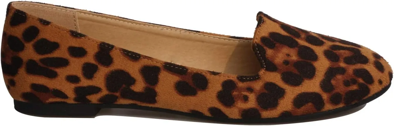 Women's Classic Pointy Toe Boat Slip on Ballet Flats Patent Leather