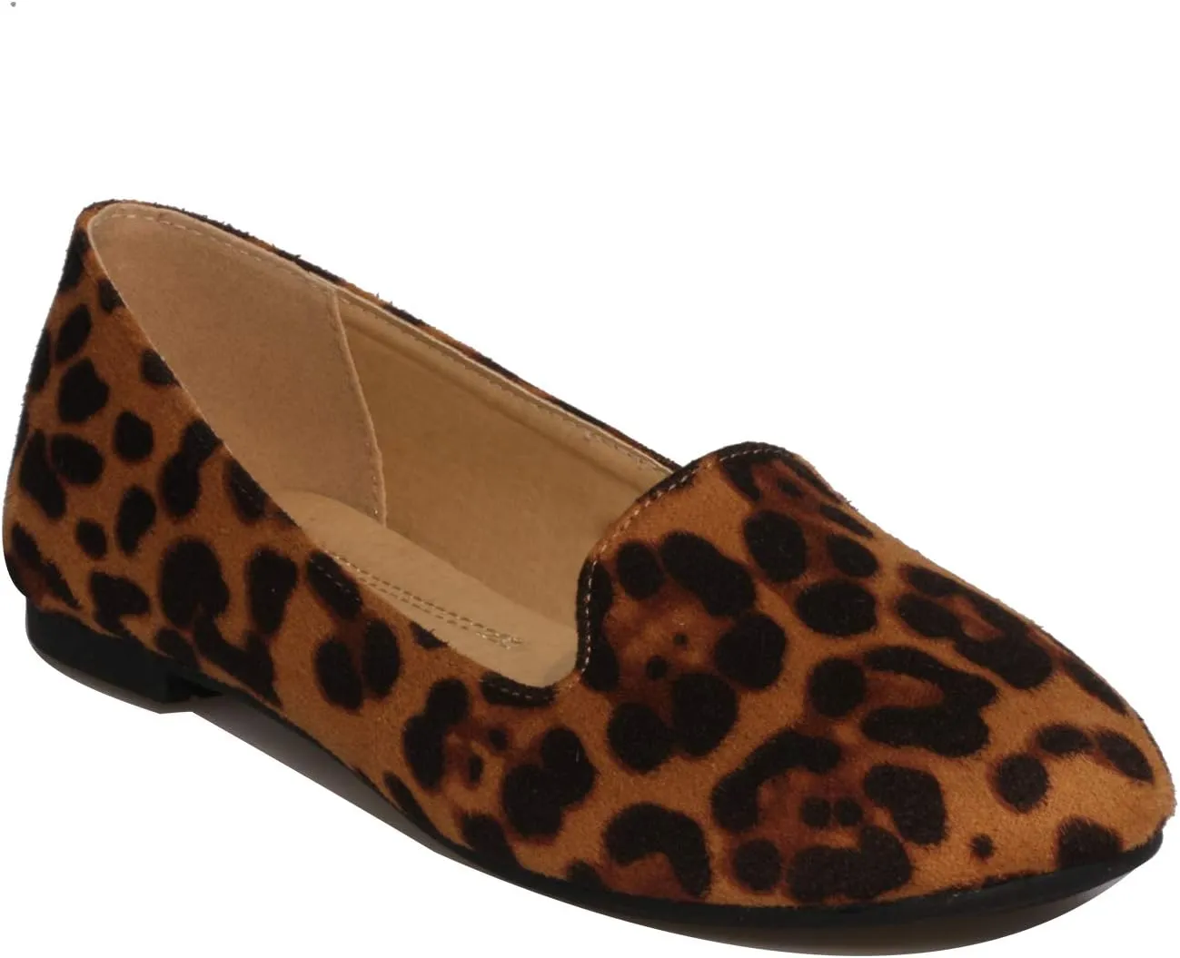 Women's Classic Pointy Toe Boat Slip on Ballet Flats Patent Leather