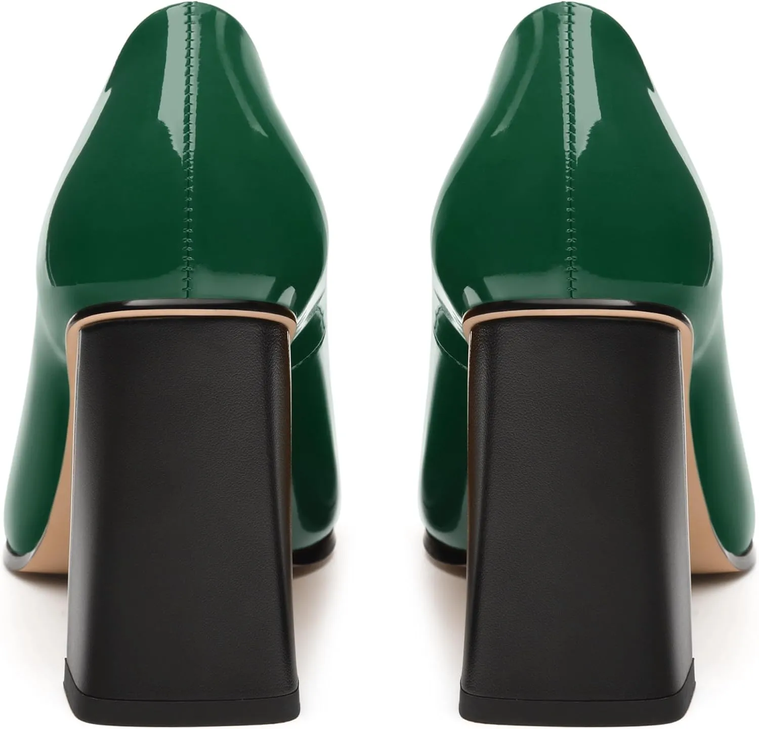 Women's Pumps, Pointed Toe Slip On High Heels, Fashion Chunky Heel Working Daily Office Wedding Party Shoes for Women