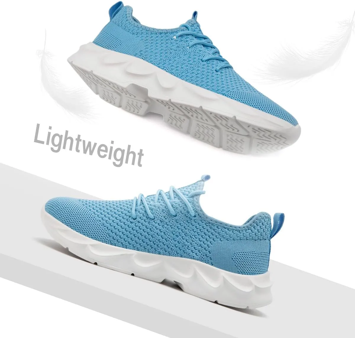 Womens Running Shoes Lightweight Breathable No Slip Sneakers Gym Athletic Workout Casual Sports Walking Tennis Shoes