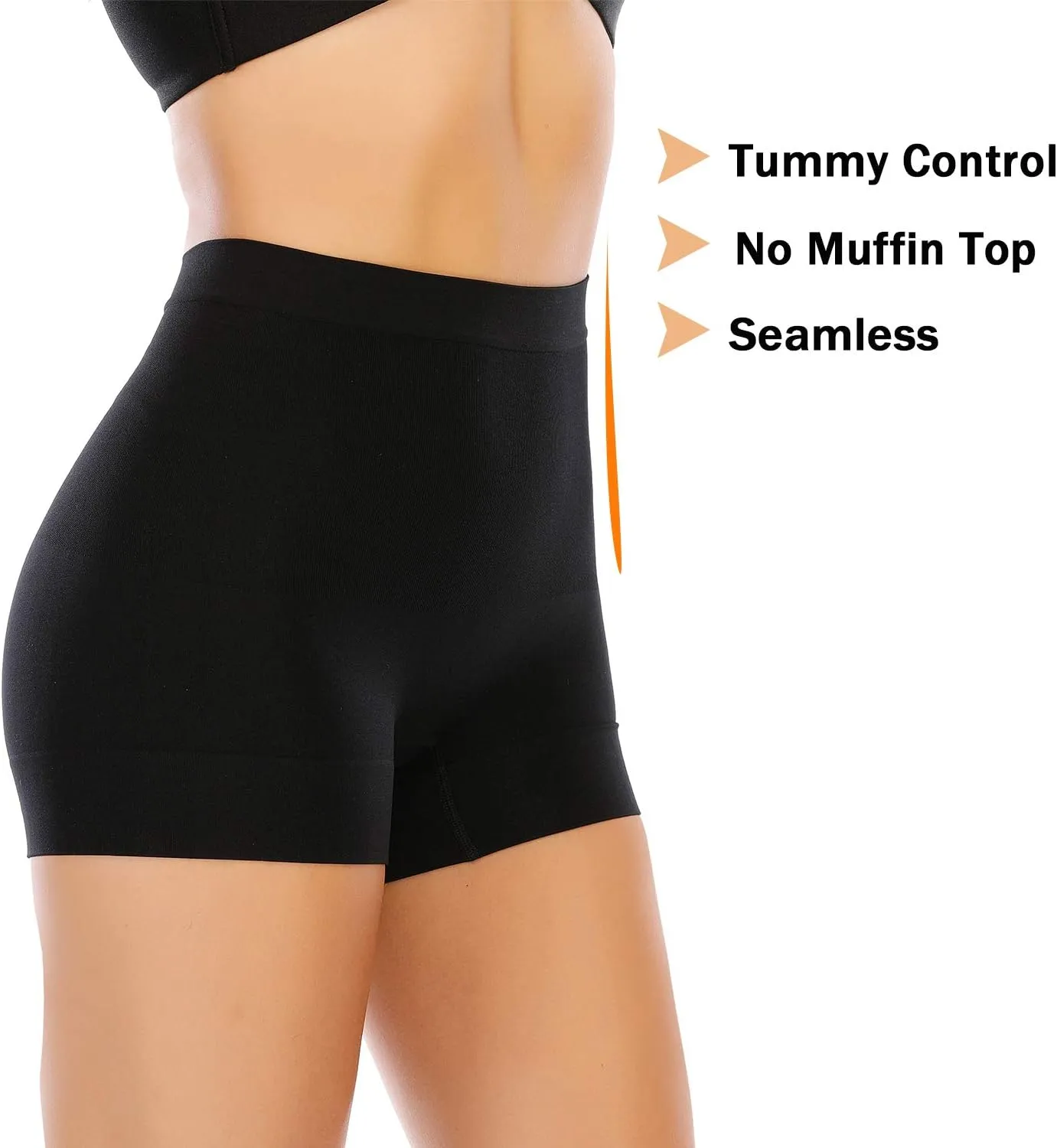 Womens Seamless Shaping Boyshorts Panties Tummy Control Underwear Slimming Shapewear Shorts