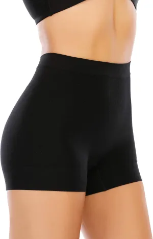 Womens Seamless Shaping Boyshorts Panties Tummy Control Underwear Slimming Shapewear Shorts