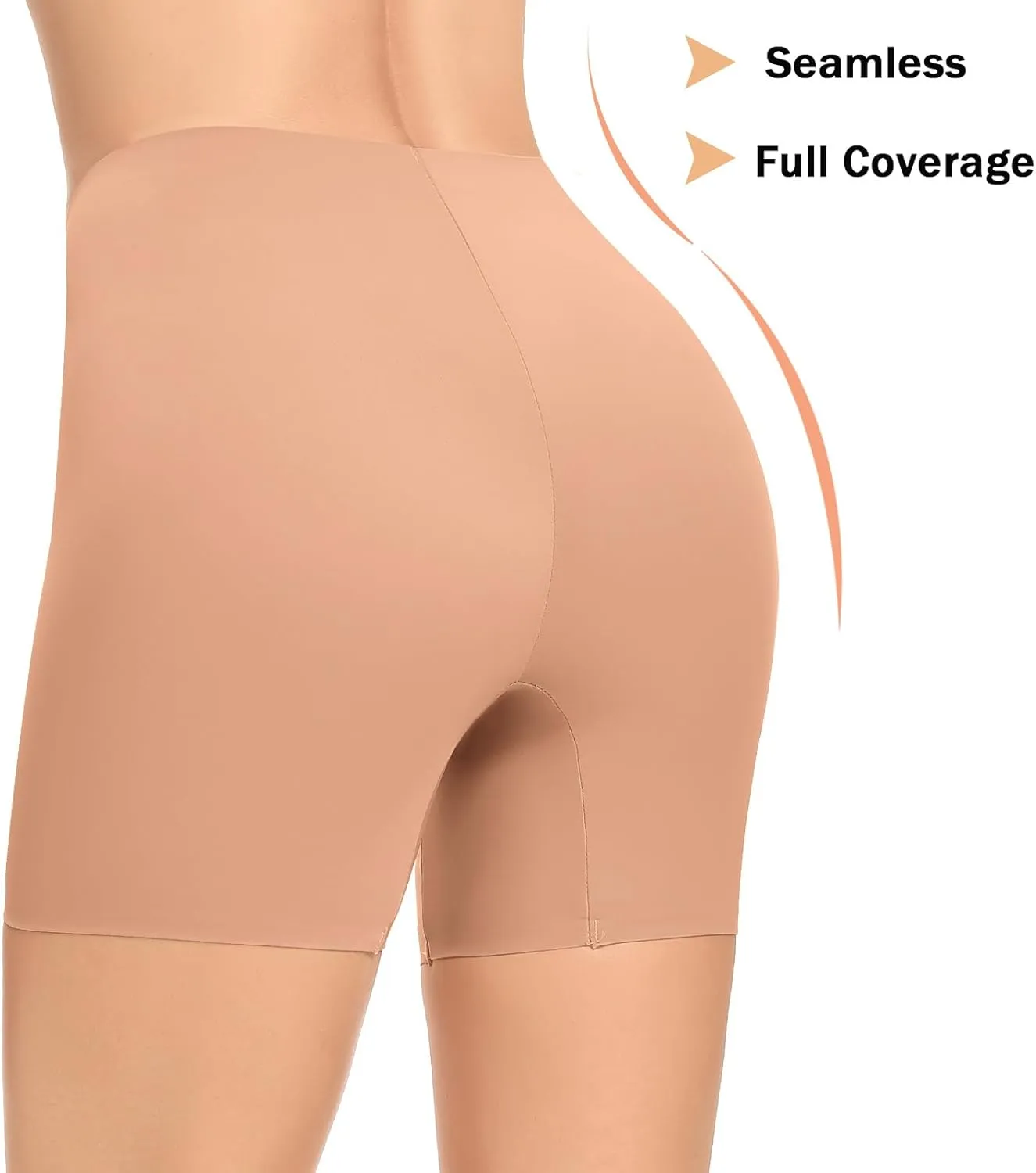 Womens Seamless Shaping Boyshorts Panties Tummy Control Underwear Slimming Shapewear Shorts