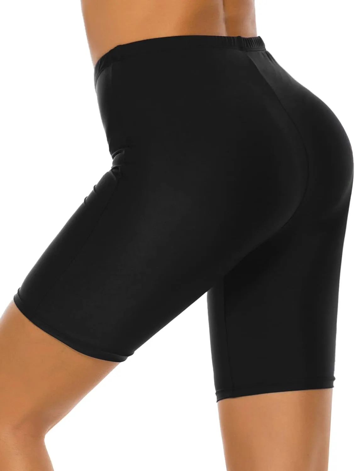Women's Swim Shorts High Waisted Board Shorts UPF 50  Bathing Suit Bottoms Swimsuit Boyshorts Bottoms