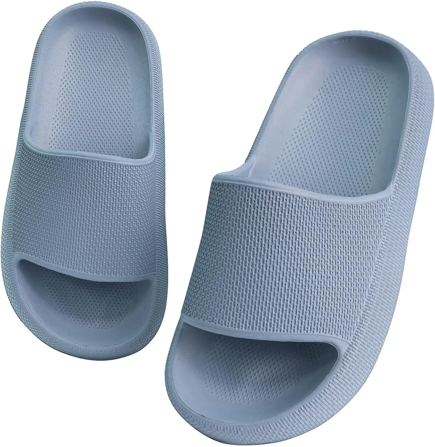 WYSBAOSHU Kids Cloud Slides Girls Boys Slip On Slide Sandals Comfort Non-Slip Thick Sole Slippers Summer Shower Shoes Pool Beach Water Shoes