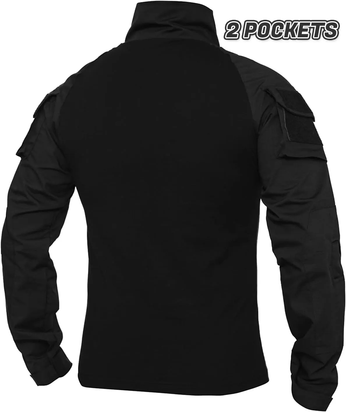 XKTTAC Combat Tactical Shirt for Men with 2-4 Pockets Airsoft-Military-Paintball-Camping Gear Army Security Clothes